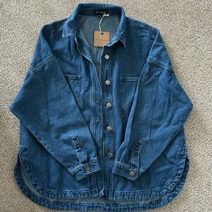 VICI Dolls oversized denim button down